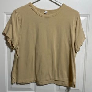 Lululemon Classic Fit Cotton Blend T-Shirt Excellent Condition